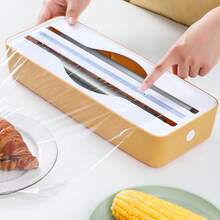 1 pieza Cortador multifuncional de doble uso para película de envoltura, aluminio y papel, que permite cortar fácilmente dos materiales a la vez - Ver 8