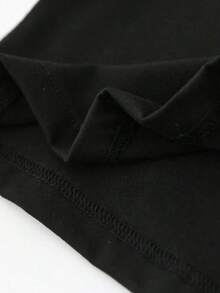 1 camiseta de manga corta para hombre con estampado de corazón y camión - Negro - Ver 5