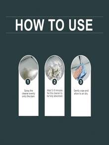 jakehoe 织物清洁剂,适用于沙发、地毯、窗帘等织物,可有效去除油渍,日常家居泡沫清洁剂。专为去除油渍和污垢而设计。使用后不粘腻,沙发洁净清爽。 - 液體 - 查看 10