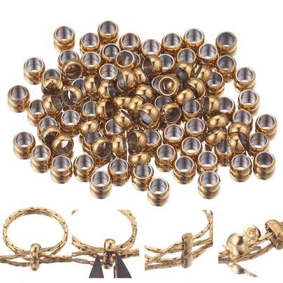 30颗不锈钢珠，尺寸分别为2/3/4毫米，适用于DIY珠宝制作、压接端盖、吊坠项链扣、手链和连接件、耳钉开口圈以及各种手工项目配件。它们是手工制作的必备材料。