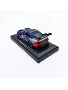 CCA COOL CHIC AUTO Ford 1:42  Mustang GT3 (Livery Edition) Deep Blue/Yellow Diecast Alloy Car Model, Smooth Gliding, Openable Doors, Detailed Painting, Collectible Gift & Decor - Multicolor - View 8