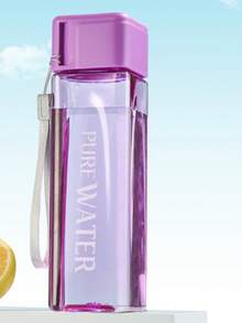 1 chiếc cốc nhựa vuông, bình nước cá nhân hóa tối giản, cốc nước dành cho học sinh. - Nhiều màu - Xem 15