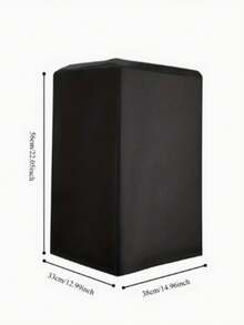 Metal Speaker Enclosure, Suitable For Home Theater, Multimedia, Various Sizes, Enhanced Protection, Improved Sound Quality, Extended Lifespan, All-Round Protection, Dust-Proof And Waterproof - Black - View 13