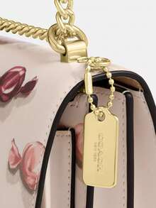 Coach 18 estilos Bolso bandolera de mujer con diseño de caramelos lindos, bolso de mano pequeño con correa de hombro ajustable - blanquecino - Ver 7