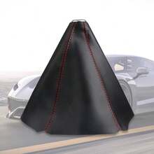 1PC Automotive Gear Lever Dust Cover Automotive Gear Lever Dust Cover General Motors Gear Lever Cover Leather Gear Shift Dust Cover Automotive Parts - 1PC - View 6