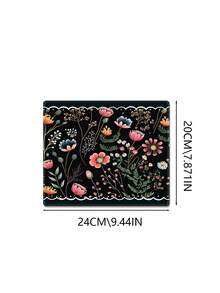 Extra Large Gaming Mouse Pad, XL Size Keyboard Mouse Mat With Stitched Edges, Durable Non-Slip Rubber Base, Suitable For Home Office Work Floral And Plant Designs - View 15
