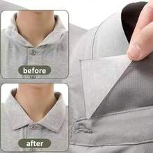 Shirt Polo Shirt Collar Paste Collar Shape Paste Triangle Collar Brace Without Curling Fixed Paste Collar Shape Paste - 10pcs-box - View 4