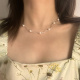 28波浪珍珠項鍊
