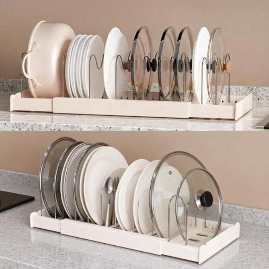 Pot Racks - White 2 Piece - View 1