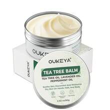 Piel Seca Áspera Manos Pies Cuerpo OUKEYA Bálsamo de Árbol de Té 80g Hidratante y Reparador - 80g Árbol de Té - Ver 6