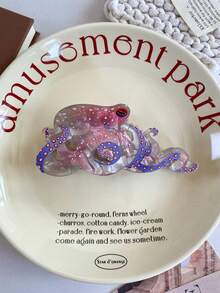 1 chiếc kẹp tóc càng cua bằng axetat cỡ trung bình, thuộc bộ sưu tập Sinh vật biển - Bạch tuộc, Rùa, Cá ngựa, Cá voi, kẹp tóc đuôi ngựa thời trang, phụ kiện tóc chất lượng cao, thiết kế đuôi nàng tiên cá, phong cách Bohemian, chất liệu acrylic, thích hợp cho những kiểu tóc thanh lịch trong kỳ nghỉ hè ở bãi biển. - Nhiều màu - Xem 21