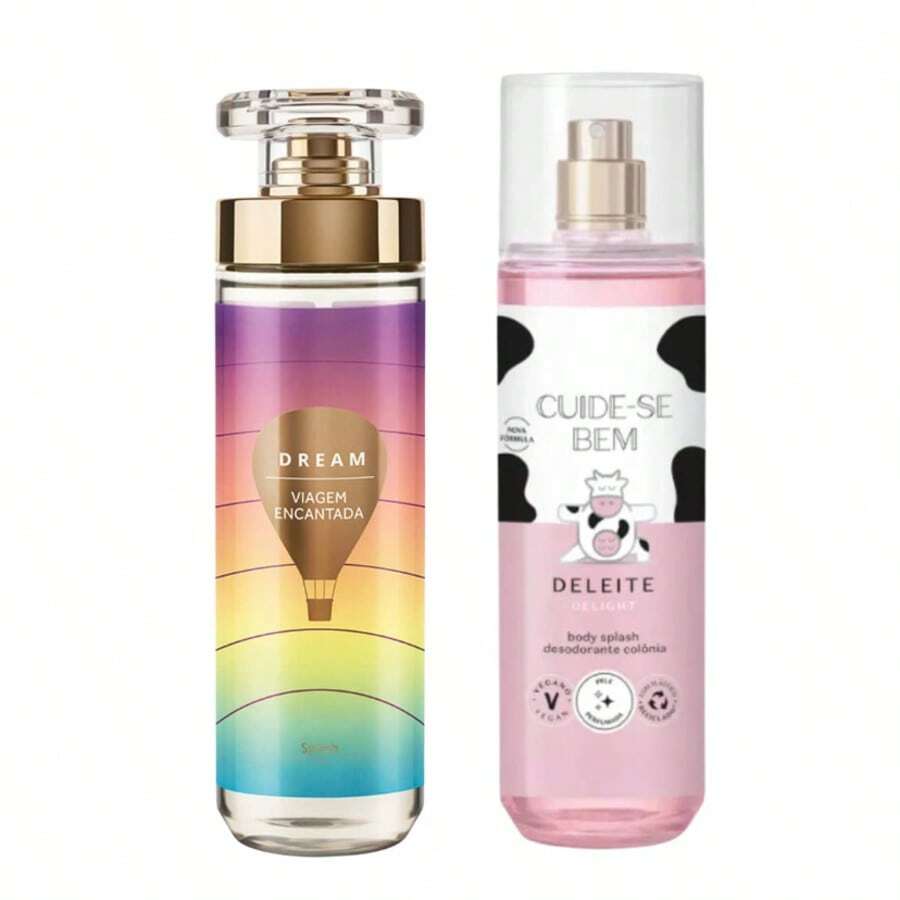 Kit Of 2 Dream Encanto E Deleite Body Splashes, 100ml Each. - vui tươi - Xem 1