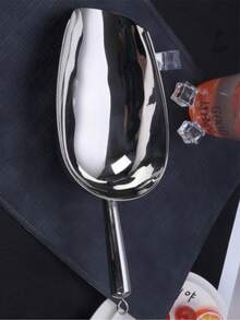 Customizable Stainless Steel Ice Cream Scoop, Multifunctional Ice Cream Spoon, Watermelon Fruit Baller, Dessert Spoon For Hotel And Buffet - Multicolor - View 7