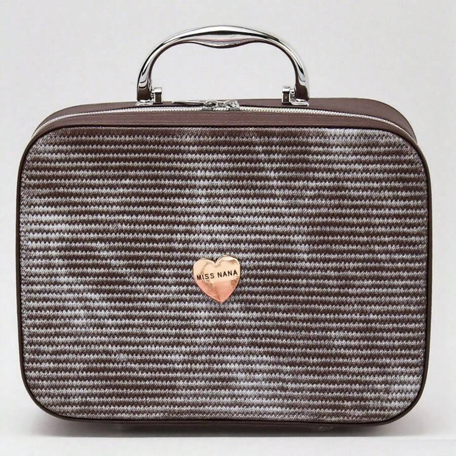 Makeup Case - Brown - View 1