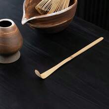 1pc Natural Bamboo Matcha Tea Accessories, Matcha Tea Spoon, Bamboo Tea Scoop For Song Dynasty Tea Ceremony, Japanese Tea Ceremony Supplies, Back To School Season - One Tea Spoon - View 7