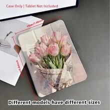 A Protective Folio Tablet Case With Pen Holder Compatible With IPad Pro (M5)/ Air (M3)/ 11"(A16)10.9/10.2/ Air 5th Gen/Pro11/10th/9.7/Air 2/ (7th Gen)/ (8th Gen)/ Air 4/5/ Pro 11/ 10th Generation 10.9-Inch 2022 Smart Case/ Air 13(M3 2025)/ Air 11(M3 2025)/ Air 11(M3 2025)/ 11(A16 2025), Auto Sleep/Wake Function/Compatible With Xiaomi5/5PRO/6/6PRO/7/7PRO - Multicolor - View 10