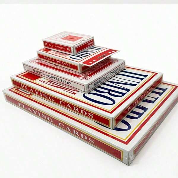 54pcs 6.65x4.68 Inch Giant Playing Cards, Suitable For Storage In Transparent Backpack, Ideal For Halloween, School And Other Occasions. Transparent Backpack Storage Box, Oversized Card Game, 4 Times Larger Than Regular Playing Cards, Party Game, Interactive Game, Holiday Game, Creative Gift Decoration, Applicable For Valentine's Day, Wedding, Birthday, Christmas, Halloween Decoration, Back To School Season.