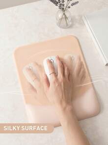 Ergonomic Mouse Pad With Gel Wrist Rest And Non-Slip PU Base, Convenient For Typing And Relieving Wrist Pain, Suitable For Home, Office And Gaming Use - View 3
