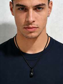 1pc Fashionable Creative Boxing Glove Shaped Necklace For Men - Gloves - View 5