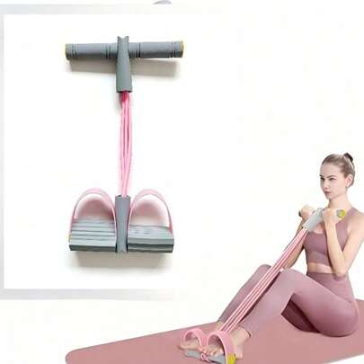 Dây kháng lực co giãn tập yoga, dụng cụ định hình và tập luyện thể dục, dụng cụ tập luyện đa chức năng cho chân, thích hợp cho các bài tập giãn cơ bụng/eo/tay/chân và làm thon gọn cơ thể, dùng cho phòng tập, tập luyện tại nhà, yoga, pilates.