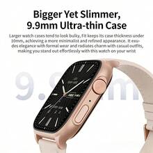 Lenovo Watch Fit F101 智能手表，1.96 英寸高清方形显示屏，无线 5.4+，50 多种运动模式，日常健康监测 - 查看 2