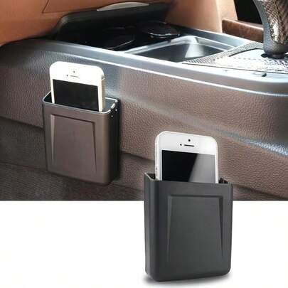 Easy To Set Up, This Sturdy Plastic Phone Holder For Serves As A Vehicle Organizer Accessory,Easy-Install Durable Plastic Car Phone Holder - Vehicle Organizer Accessory