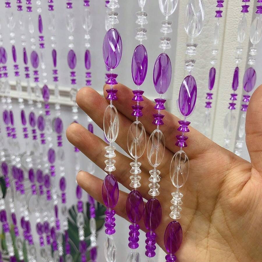 亚克力珠帘，适用于门口、房间隔断和派对装饰