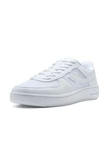 Men's XTEP New White Casual Running Shoes, Comfortable Versatile Sports Sneakers For Daily Wear - New White - View 3