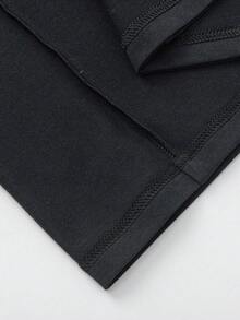 Balabala 男童新款酷感背心短褲兩件套，春/夏季兒童服飾 - 黑灰色調 - 查看 7