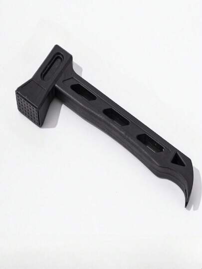 2026 New Heavy-Duty Lightweight Ground Hammer, With Non-Slip Handle And Sturdy Lever Mechanism - Durable PE Material, Suitable For Camping, Tarpaulin, Tent, Soil - All-In-One Outdoor Hammer For Shelter Setup, Stable Base And Precise Control - Suitable For Hiking, Construction, Gardening - Portable And Easy To Carry (Ideal For Survival, Backpacking) - Includes Ergonomic Handle And Hanging Loop For Storage