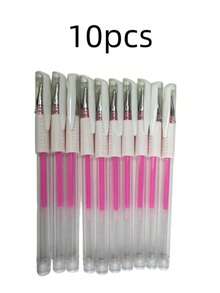 2/4/6/8pcs White Eyebrow Microblading Marker Pen, Skin Marker Pen, Permanent Makeup Tattoo Positioning Tool, Eyebrow Drawing Tool,Halloween Makeup,Tattoo - 彩色 - 查看 12
