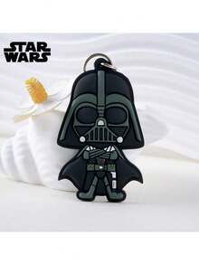 StarWars 1个星球大战官方格罗古球钥匙扣，PVC材质，创意可爱背包/手机挂饰，派对小礼物，包包装饰，防丢钥匙扣 - 軍綠色 - 查看 17