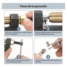 5pk Extractor De Cadena Cortador De Cadena Para Motocicletas - A - Ver 4
