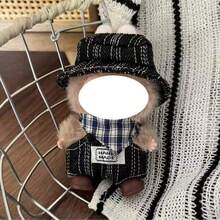 【仅服装】4.0 FOR LABUBU 时尚连帽卫衣和鞋子套装，4.0 迷你 FOR LABUBU 釉面娃娃，FORBUBU 休闲百搭背带裤和鞋子套装 FOR LABUBU（不含娃娃） - 彩色 - 查看 11
