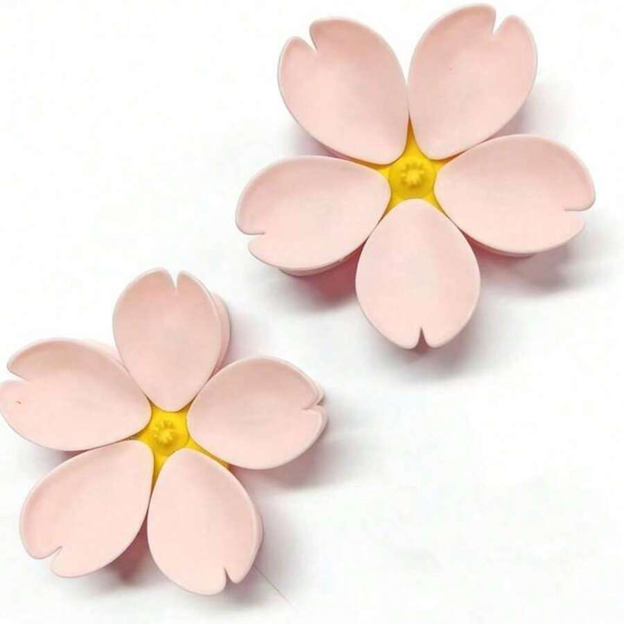 樱花造型磁性封口夹，冰箱贴，多功能食品袋封口器，适用于厨房、家庭、办公室，保持食物新鲜