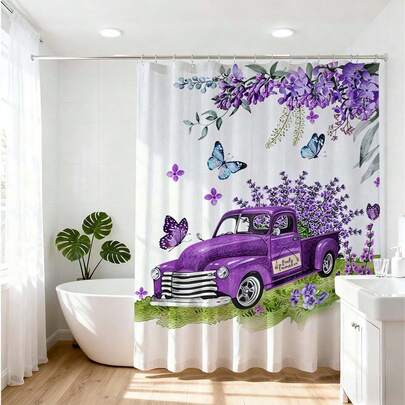 1 chiếc rèm tắm họa tiết hoa dại màu nước, in hình hoa nhiều màu sắc sống động, rèm tắm phòng tắm phong cách Boho lấy cảm hứng từ vườn bách thảo, vải chống thấm nước, có móc treo, dùng cho bồn tắm và vòi sen. Trang trí phòng tắm nghệ thuật lấy cảm hứng từ thiên nhiên, hoa dại mùa xuân đầy màu sắc, hoa cúc, hoa oải hương, hoa diên vĩ, hoa vũ trụ. Rèm tắm in hình hoa tươi tắn và sống động cho phòng tắm phong cách mộc mạc, nhà tranh hoặc nhiệt đới, lý tưởng cho trang trí phòng tắm thư giãn kiểu Zen.