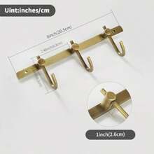 Coat Racks - Brushed Latin - View 3