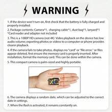 便携式迷你双镜头数码相机内置复古滤镜和闪光灯高清Vlog相机，适合学生使用，亮点主要功能包括滤镜，非常适合入门级用户。 - 查看 3