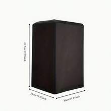 Metal Speaker Enclosure, Suitable For Home Theater, Multimedia, Various Sizes, Enhanced Protection, Improved Sound Quality, Extended Lifespan, All-Round Protection, Dust-Proof And Waterproof - Black - View 5