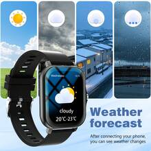 Couple Smartwatch, 1.83-Inch Multifunctional Sports Smartwatch, Featuring Wireless Calling/Music, Message Notifications, Pedometer, Sedentary Reminders, And Multiple Watch Face Wallpapers. Suitable For Both Men And Women, Compatible With Android And IOS. Perfect As A New Year Gift. - 彩色 - 查看 6