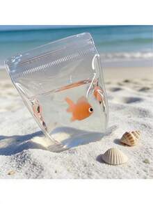 Squeezable Gold Fish Toy, Cute Goldfish Shaped Stress Relief Toy, Suitable For Children And Adults, Great Children Gift - Multicolor - View 2