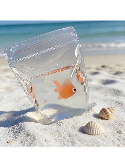 可挤压金鱼玩具，可爱金鱼造型减压玩具，适合儿童和成人，很棒的儿童礼物