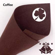 1 cuộn vải nỉ thủ công, kích thước 11,8" * 11,8", nhiều màu sắc, vải nỉ dày dặn dùng cho các dự án thủ công DIY, may vá, chắp vá và trang trí, mềm mại, dễ cắt và may. - Nhiều màu - Xem 18