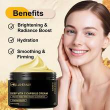 50克深层维C烟酰胺面霜，双重美白功效，深层补水滋养，温和不刺激，高保湿配方，适合所有肤质。 - 維生素 C - 查看 3