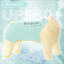 Cooling Vest, Ice Silk Breathable Anti-UV Shirt With Insect-Repellent Pattern, Lightweight Full Body Dog Clothes Suitable For Small And Medium Dogs, Summer Anti-UV Vest, Ice Silk Breathable Full Body Dog Clothes - Mint Green - View 15