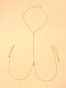 1 chiếc mặt dây chuyền hình lá gợi cảm, phụ kiện không thể thiếu cho kỳ nghỉ hè ở bãi biển, trang sức cơ thể dành cho nữ. - Nhiều màu - Xem 6