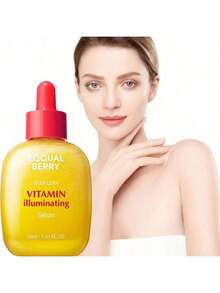 Yellow And Dull Face, Don't Force Yourself! This 2pcs Small Yellow Bottle Essence Directly Seals The God! Highly Active Brightening Ingredients, Targeting Yellowing, Acne Scars, And Uneven Skin Tone. A Refreshing And Quick Absorption Of A Single Touch, Non Greasy And Non Greasy, Can Be Applied In The Morning And Evening, Allowing Natural Light To Shine Even Without Makeup. You Can Use It With Confidence For Oily, Dry, Sensitive Skin, And Even Basic Makeup Can Be Saved If You Persist In Using It - Serum chai nhỏ màu vàng - Xem 5