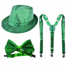 D EXCEED 1/4/5 Pcs 70s 80s Disco And Y2K Style Sequin Gloves, Unisex – Perfect For Retro Cosplay, Disco Themed Parties, And Y2K Rave Parties - Multicolor - View 11