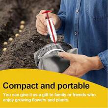 1pc Random Color Hand-Held Seed Spreader, Mini Manual Sowing Tool, Essential Gardening Supplies For Planting Flowers, Pots And Flower Beds - A - View 6