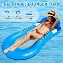 Inflatable Swimming Pool Float - Thick PVC Material, Soft & Comfortable Water Mattress, Suitable For Home Swimming Pool, Yard And Summer Leisure, Vibrant Colors, Perfect For Relaxing Pool Time, Pool Inflatable, Beach Essentials, Pool Float - Multicolor - View 1